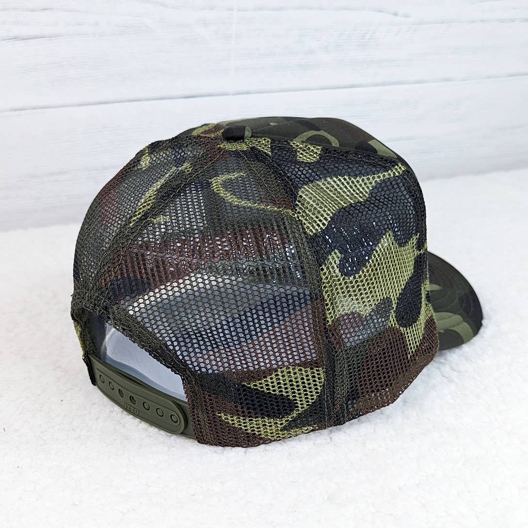 Camo Foam Trucker Hat