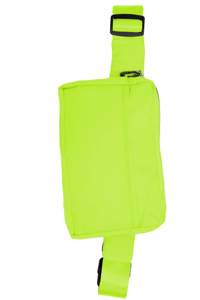 Vibrant Neon Color Belt Bum Fanny Pack