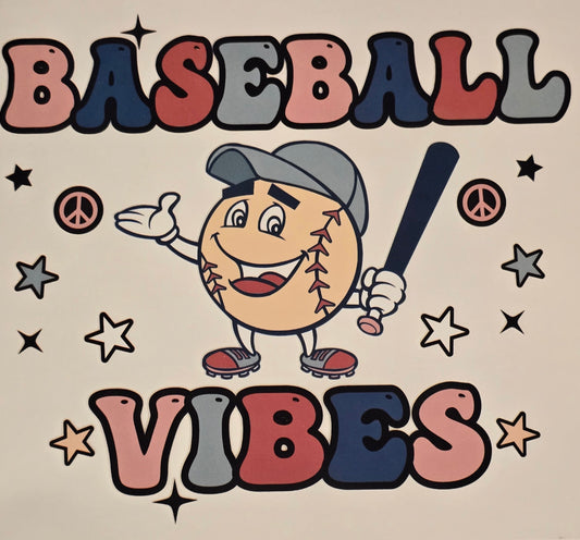 DTF Baseball "Baseball Vibes"