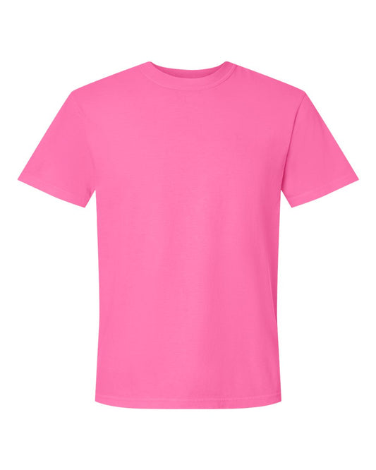 Comfort Colors 1717 Dyed Heavyweight T-Shirt - Neon Pink