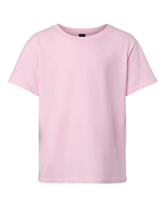 Gildan 64000B Youth Soft Style T-Shirt - Light Pink