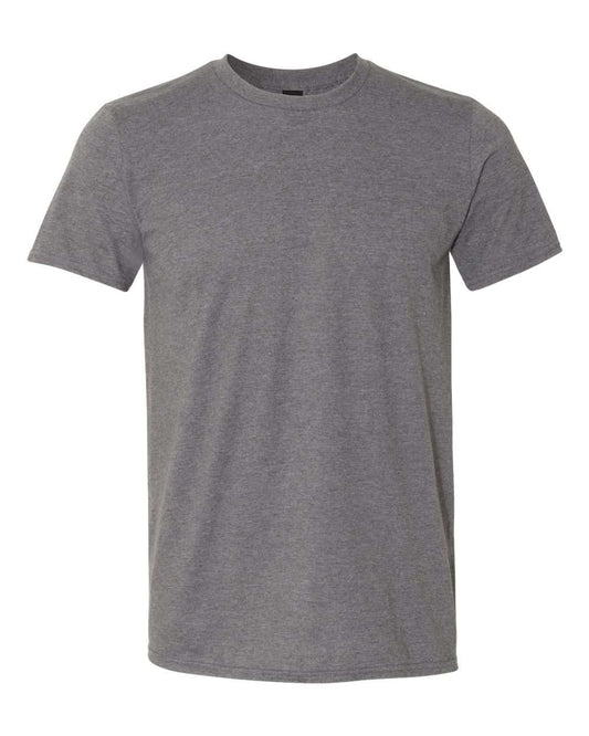 Gildan 980 Soft Style Lightweight T-Shirt Heather Graphite