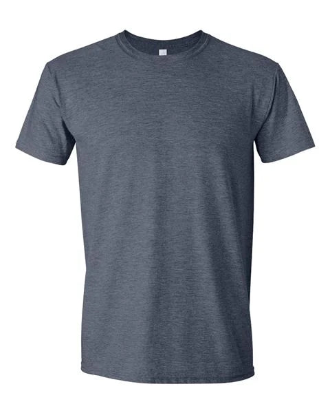 Gildan Adult Heavy Cotton T-Shirt Heather Navy