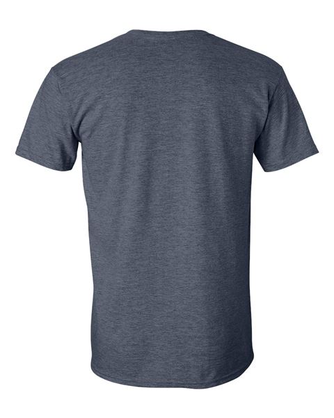 Gildan Adult Heavy Cotton T-Shirt Heather Navy