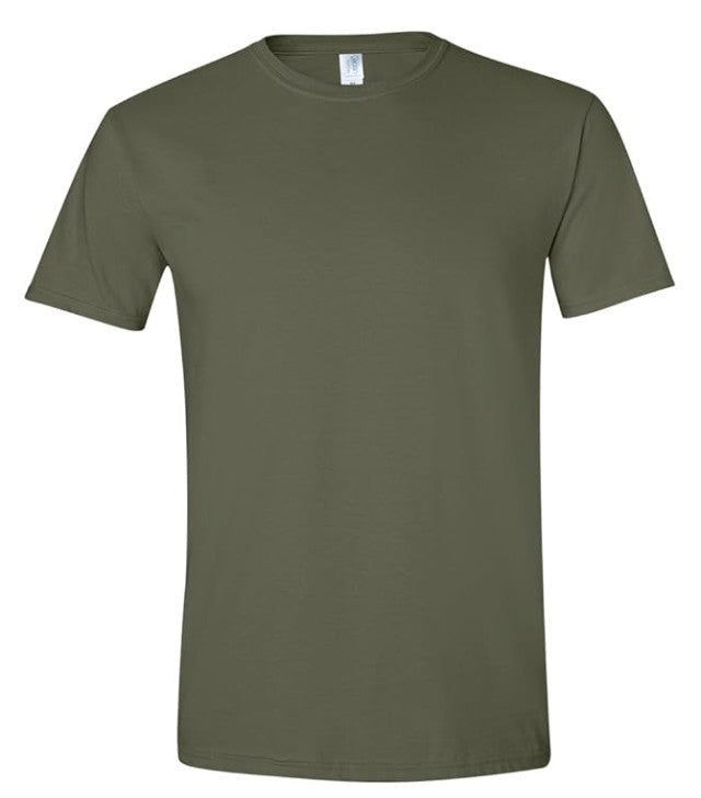 Gildan Adult Heavy Cotton T-Shirt Heather Military Green