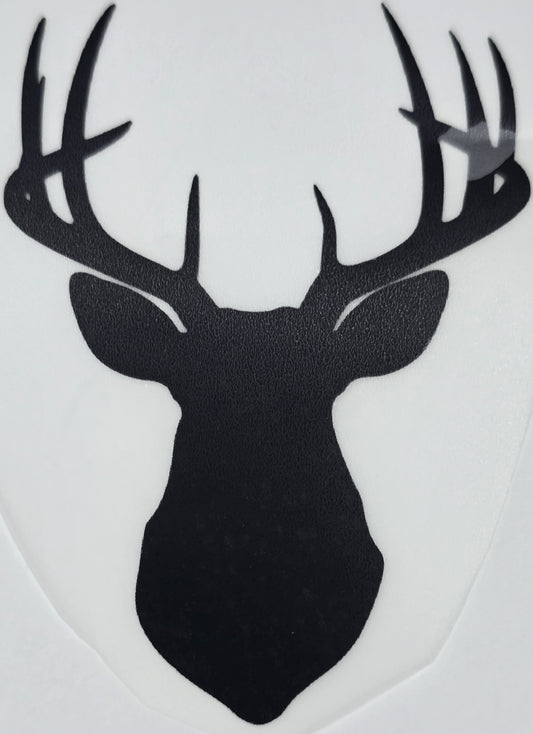 DTF Toddler Buck Silhouette facing view