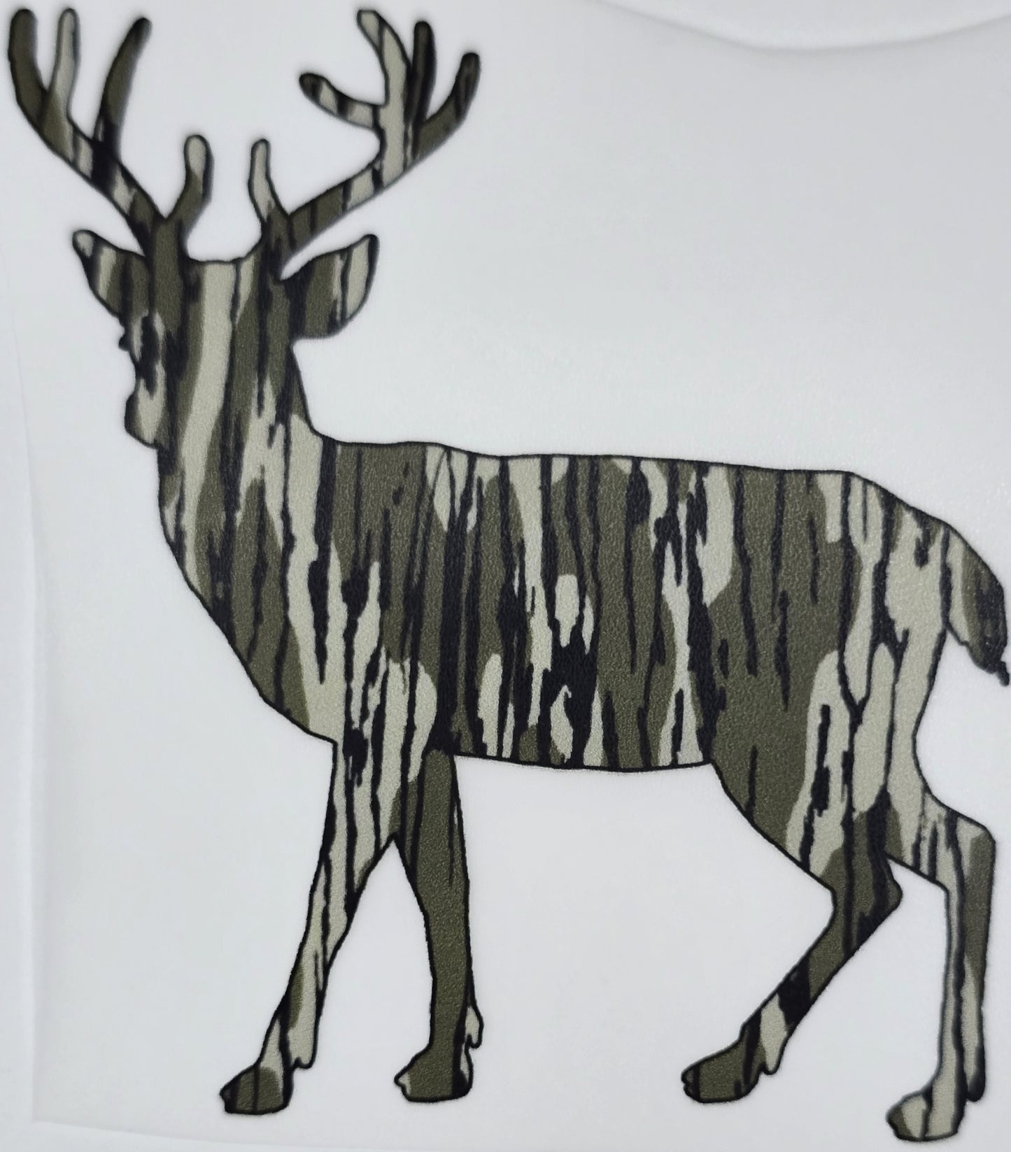 DTF Toddler Camo Pattern Mule Deer Broadside