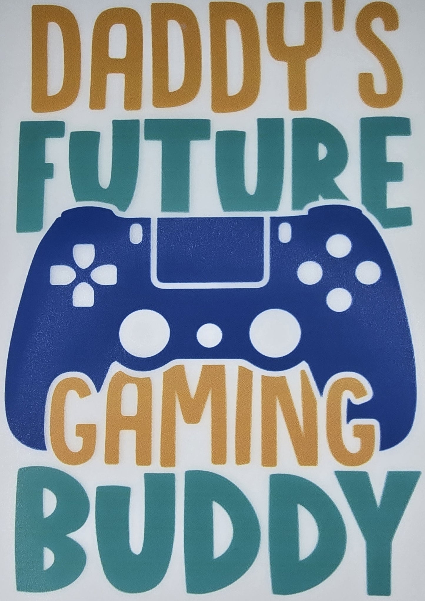 DTF Toddler "Daddy's Future Gaming Buddy" Gaming Controller Graphic