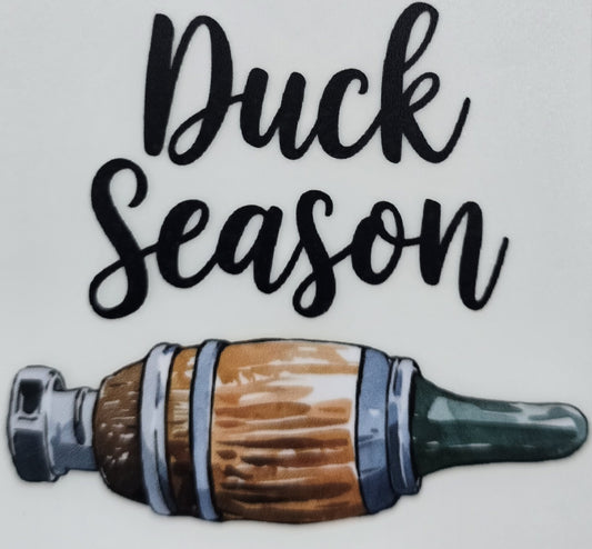 DTF Toddler "Duck Season" Duck call graphic