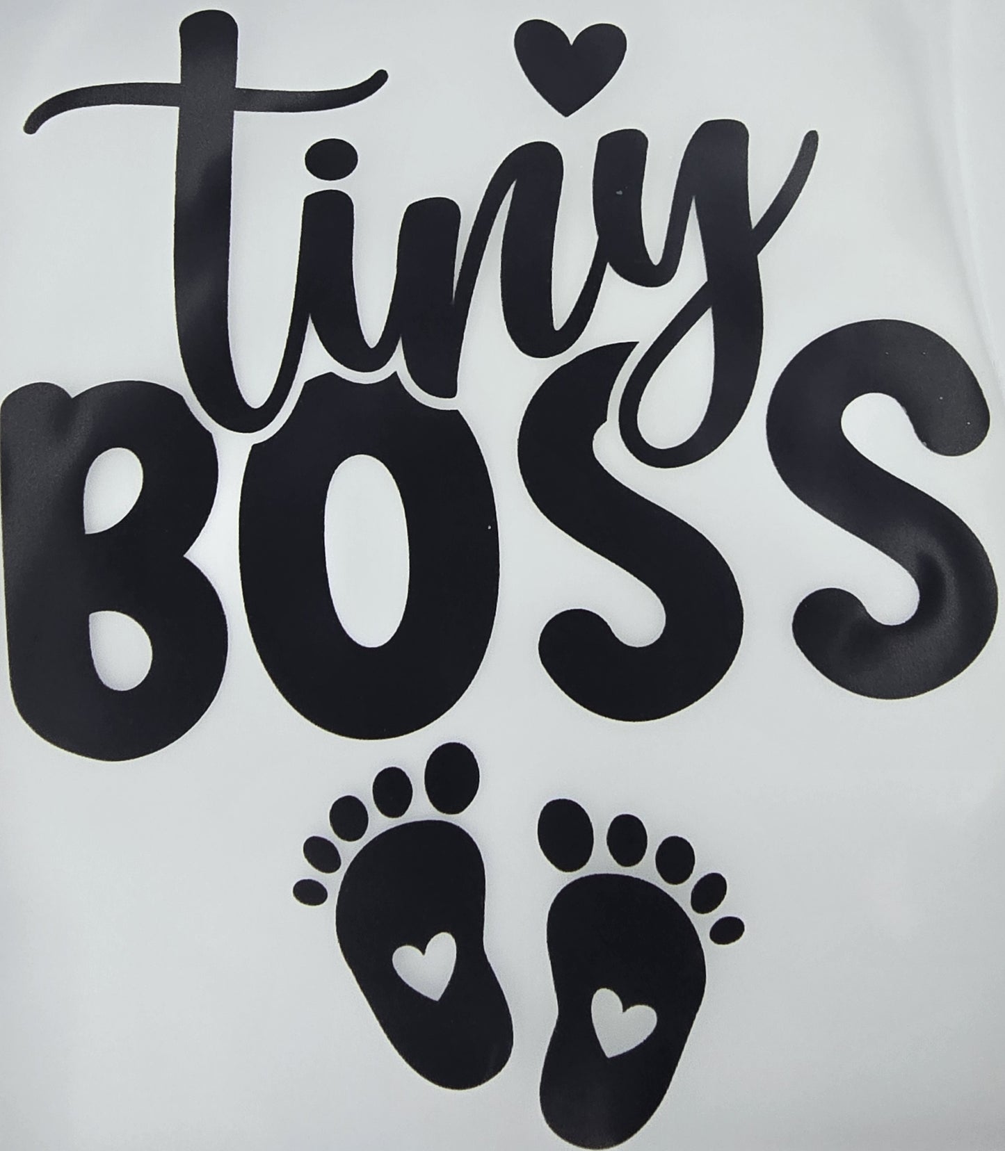 DTF Toddlers "Tiny Boss" Graphic