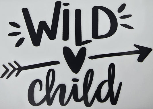 DTF Toddlers "Wild Child" Graphic