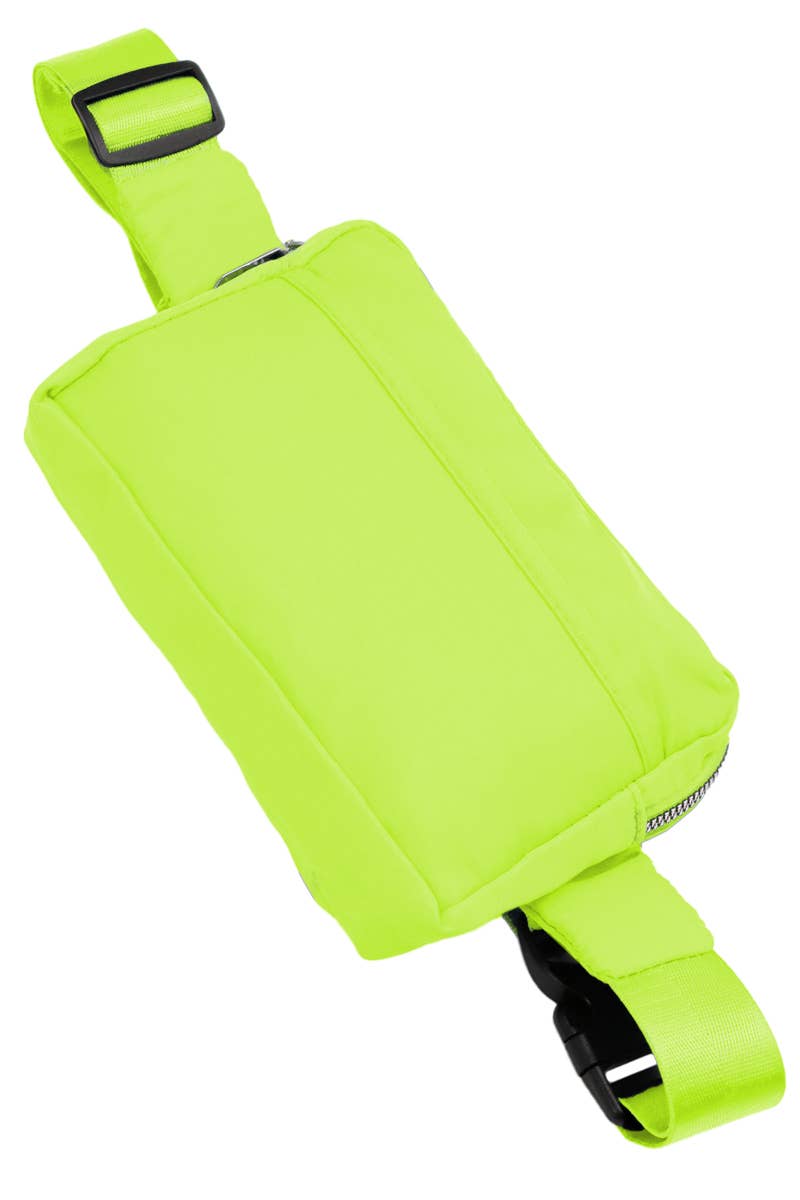 Vibrant Neon Color Belt Bum Fanny Pack