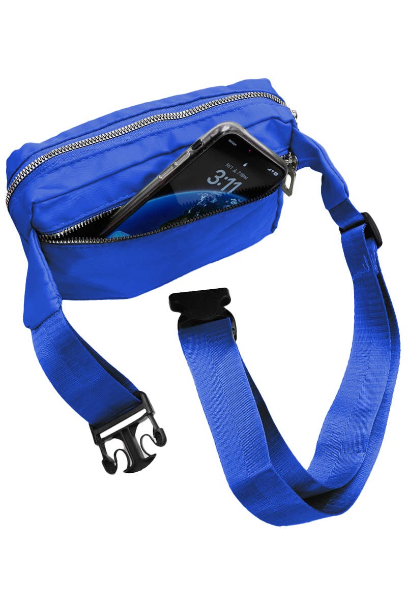 Vibrant Neon Color Belt Bum Fanny Pack